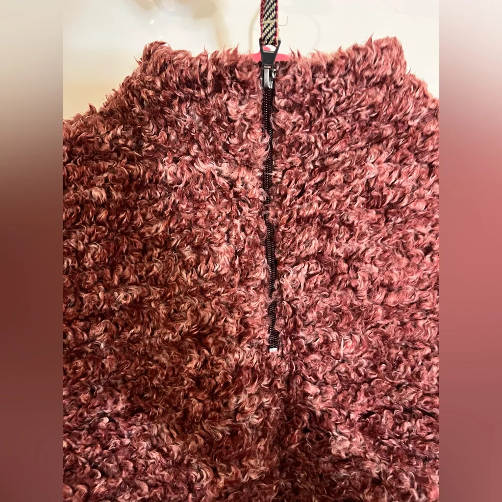 Original Weatherproof Vintage Cozy Women’s Sherpa Fleece Zip Pullover Jacket S White - Image 12