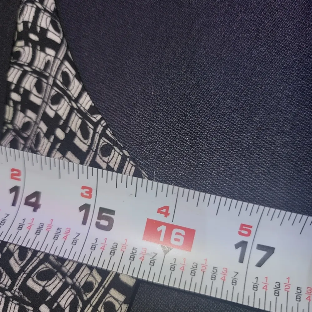 Max Studio Women's Black & White Round Neck Sleeveless Knee Length Dress Size XS - Image 12