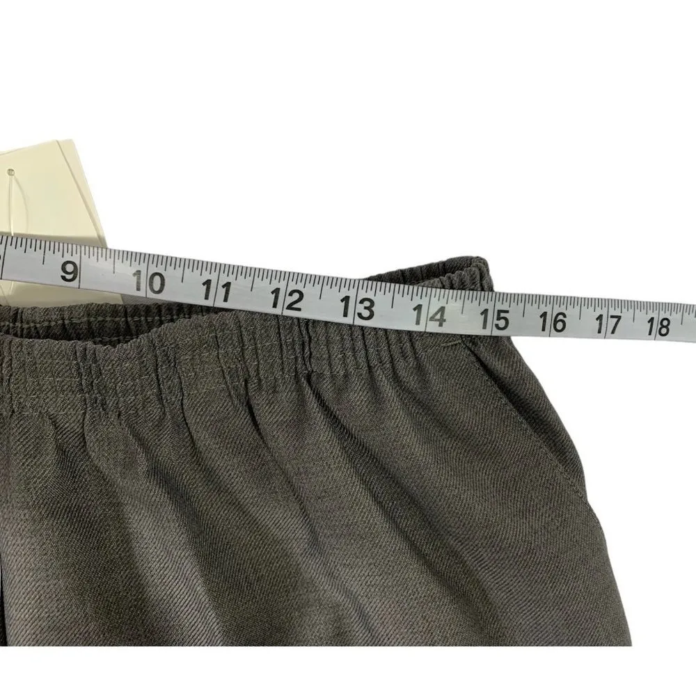 Alfred Dunner Classic Dark Grey Pants - Image 4