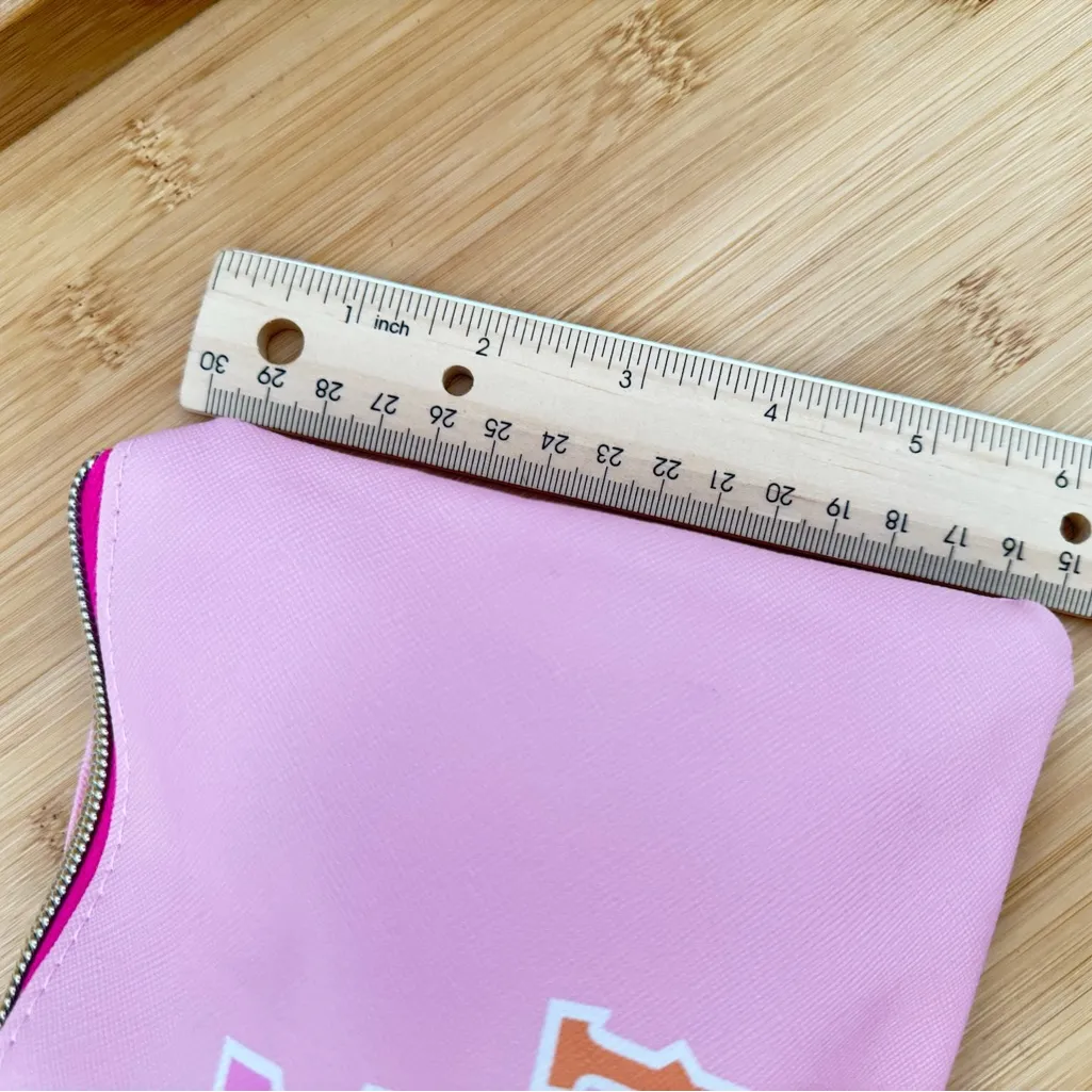 The Paper Studio Yee Haw Pink Makeup Cosmetic Travel Bag Clutch Western Cowgirl - Image 4