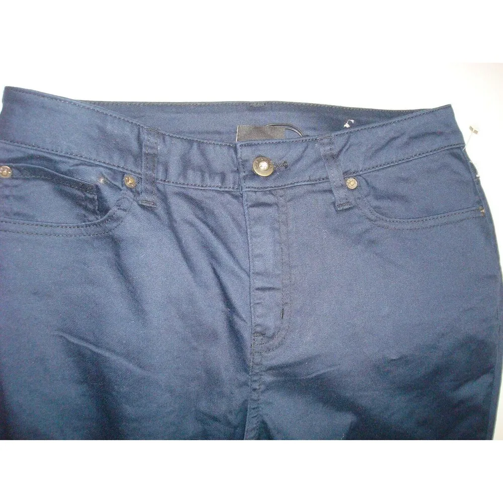 New NWT Womens 6 Prana Kayla High Rise Jeans Pants Indie Blue Organic Stre Waist - Image 3