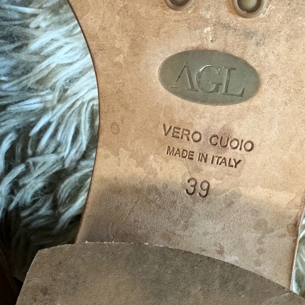 AGL Attilio Giusti Leombruni Sandals size 39/8.5 Black - Image 11