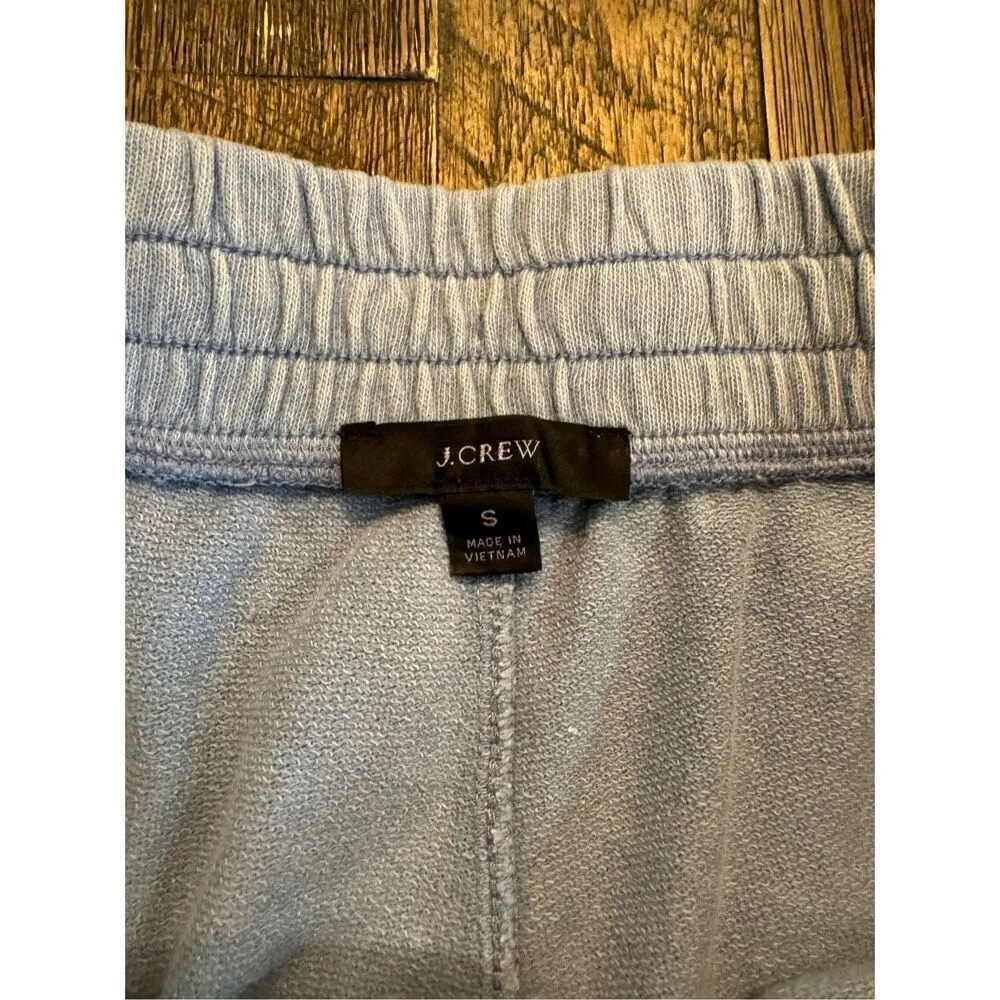 J.crew pull on 100% cotton shorts size small in blue Blue - Image 3
