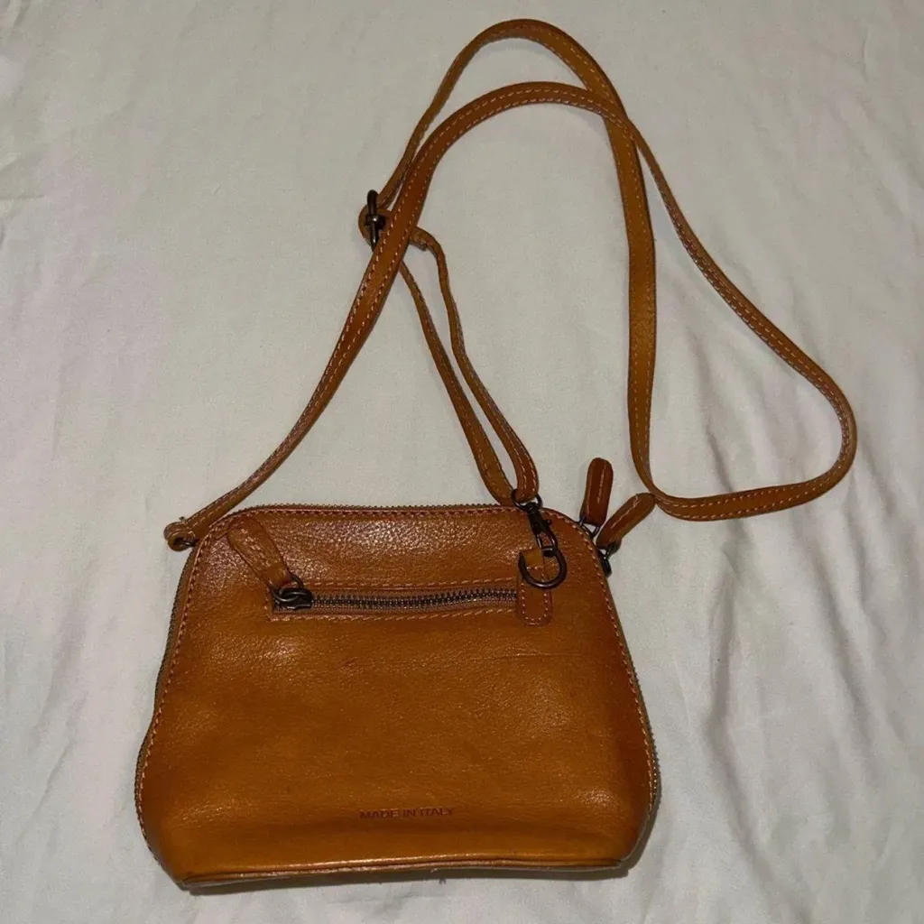 Italian Made Genuine Leather Bag Brown - Image 2