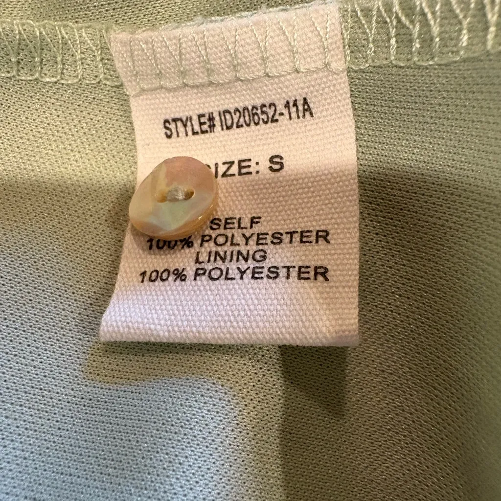 Altar'd State Lisa Floral Mini Dress sage women’s S NWT - Image 9