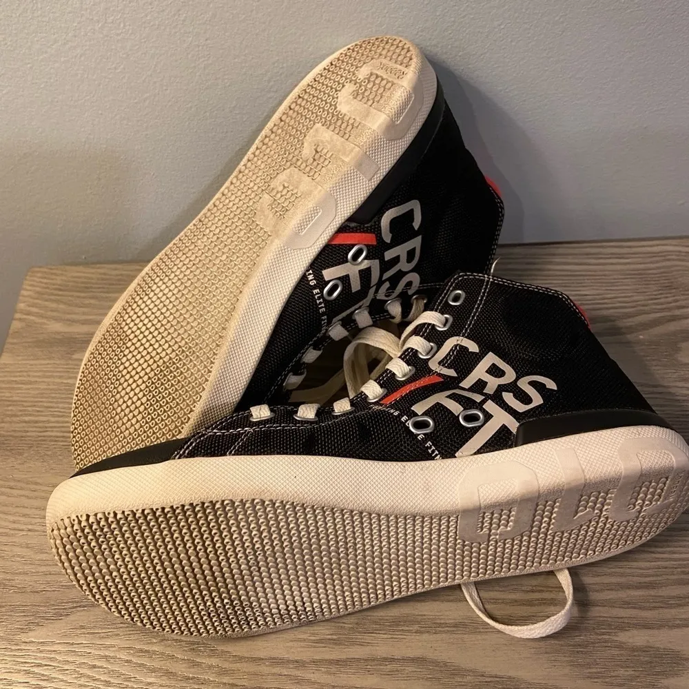 Reebok‎ Crossfit Lite TR Womens Powerlifting Gym High Top Black Shoe US Size 9 - Image 8