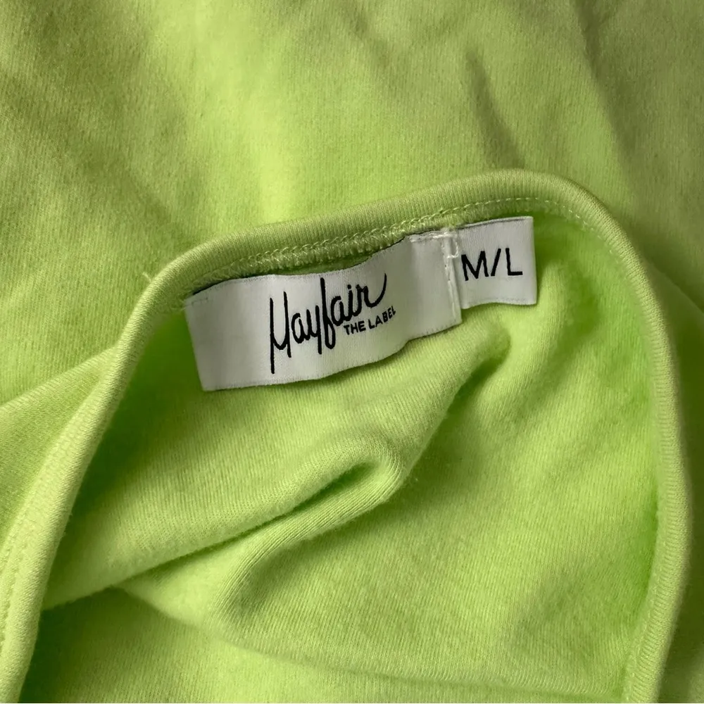 THE MAYFAIR GROUP x REVOLVE Halter Dress Green M/L Treating Humans Like Humans - Image 8