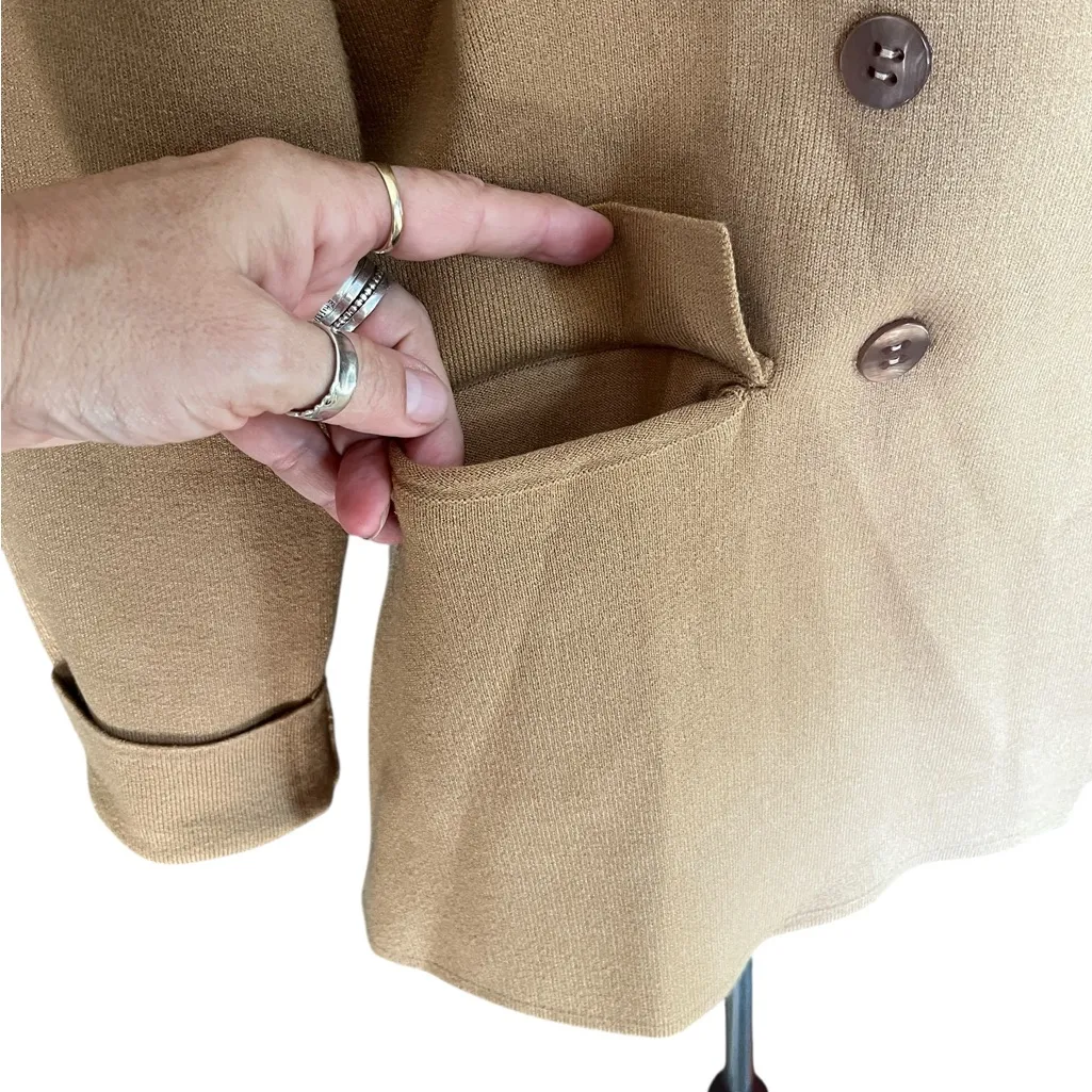 I.N.C. International Concepts
Women's Camel Sweater Blazer - Image 8