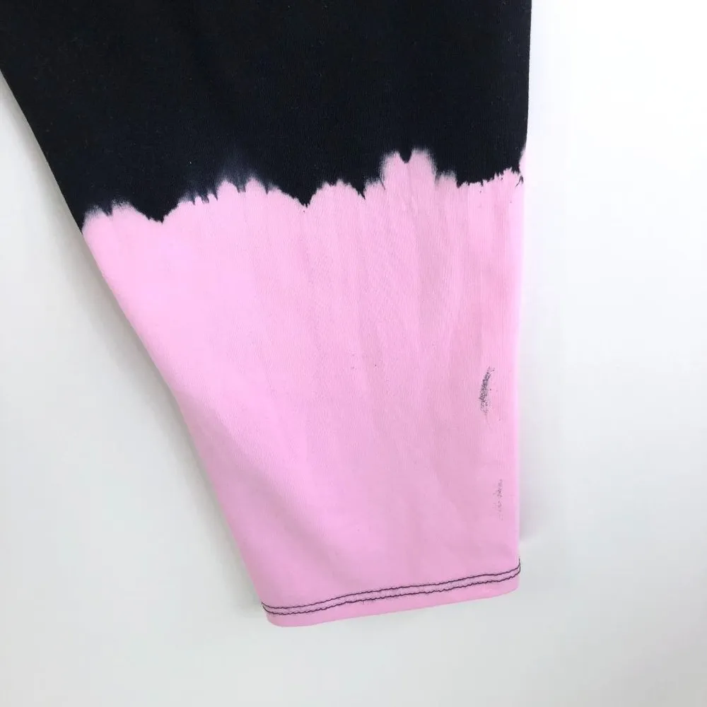 Electric & Rose Venice Leggings Color Block Stretch High Rise Black Pink XL - Image 6
