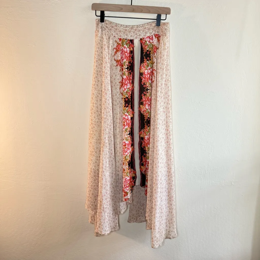 Free People Chiffon Lovely Lady Maxi Skirt Size Small - Image 3