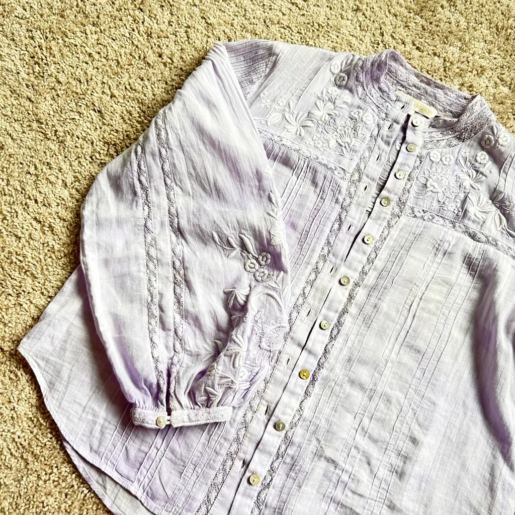 LoveShackFancy blouse. S - Image 10