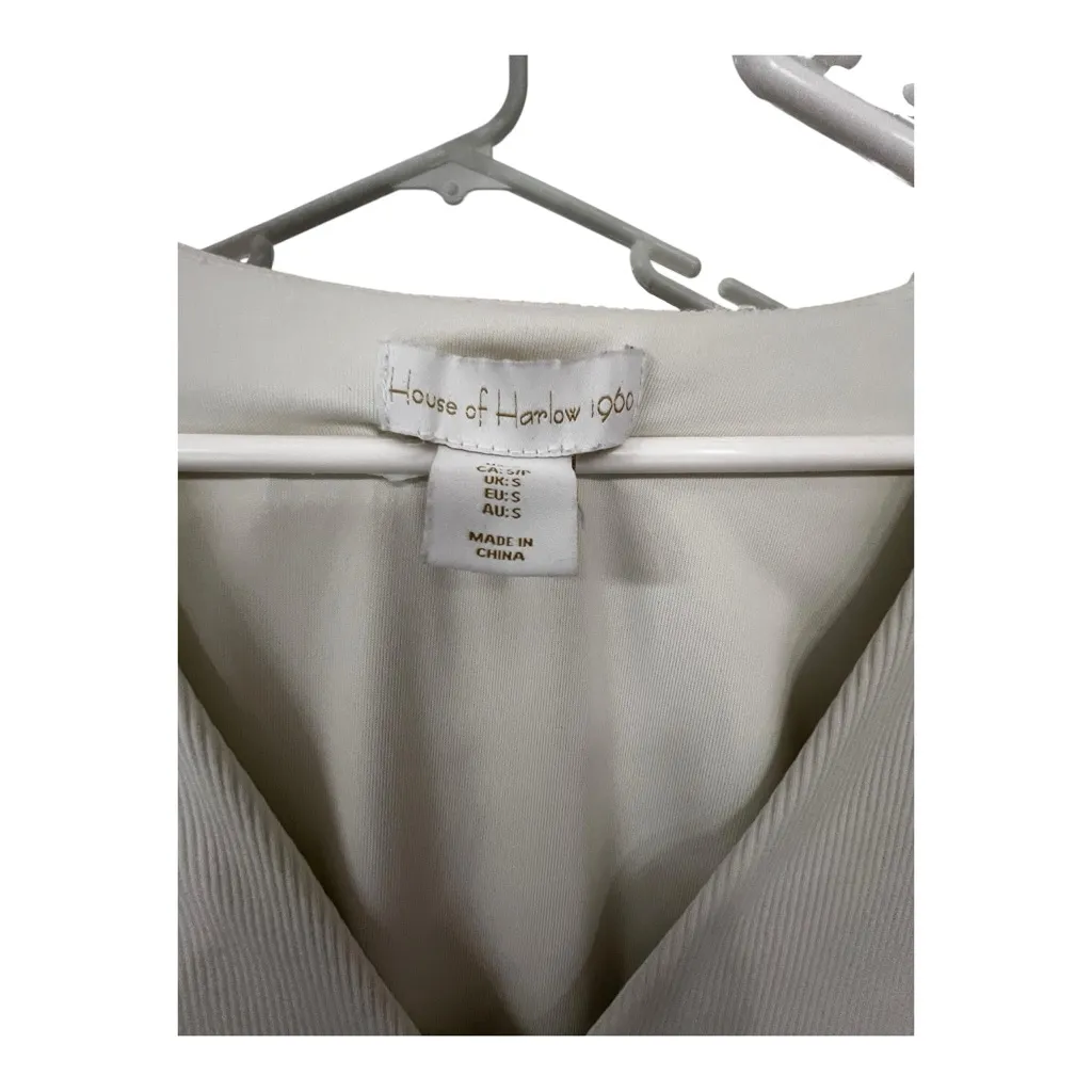 House of Harlow 1960 Cream V - Image 3