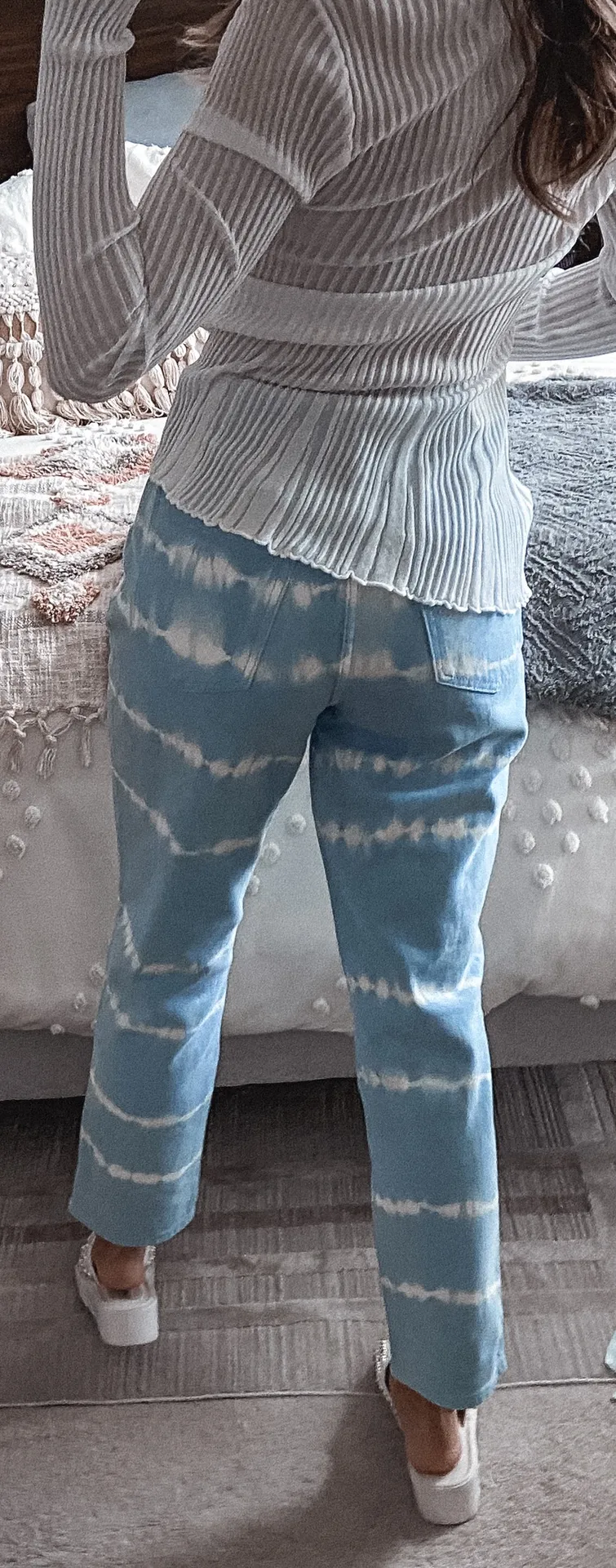 PacSun Patterned Mom Jeans  - Image 4