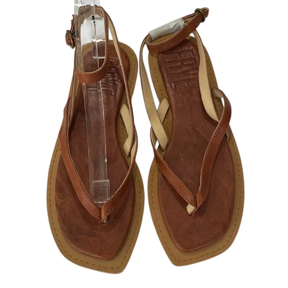 FRYE Faye Ankle wrap Leather Sandals NEW Size 6 - Image 2