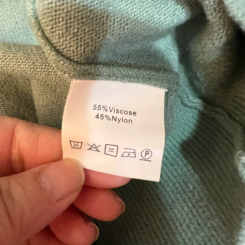 EXLURA Mock Neck Ribbed Long Sleeve Pullover  Mini Sweater  Size XXL - Image 4