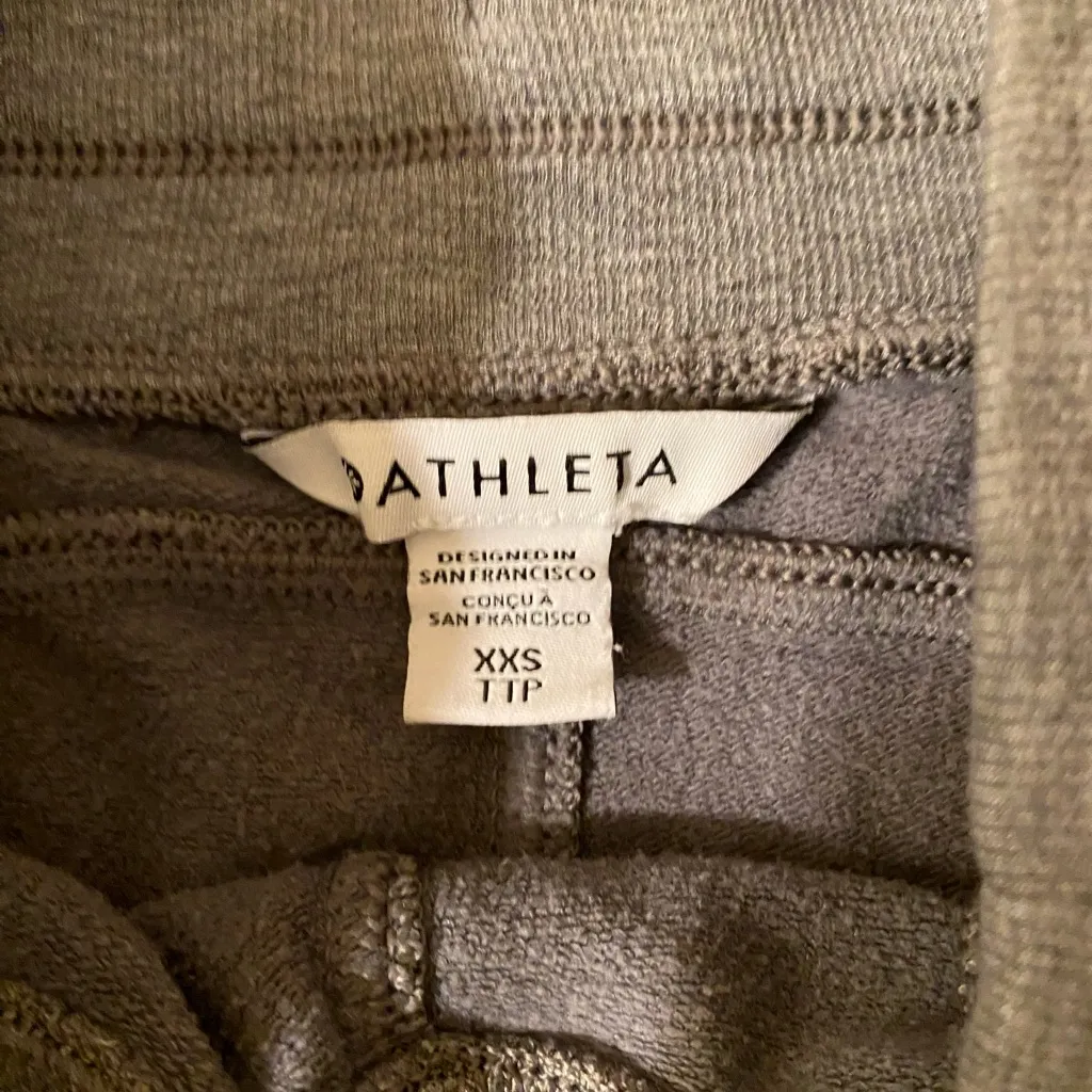 Athleta Heather Gray Balance Jogger SizeXS SOFT - Image 3