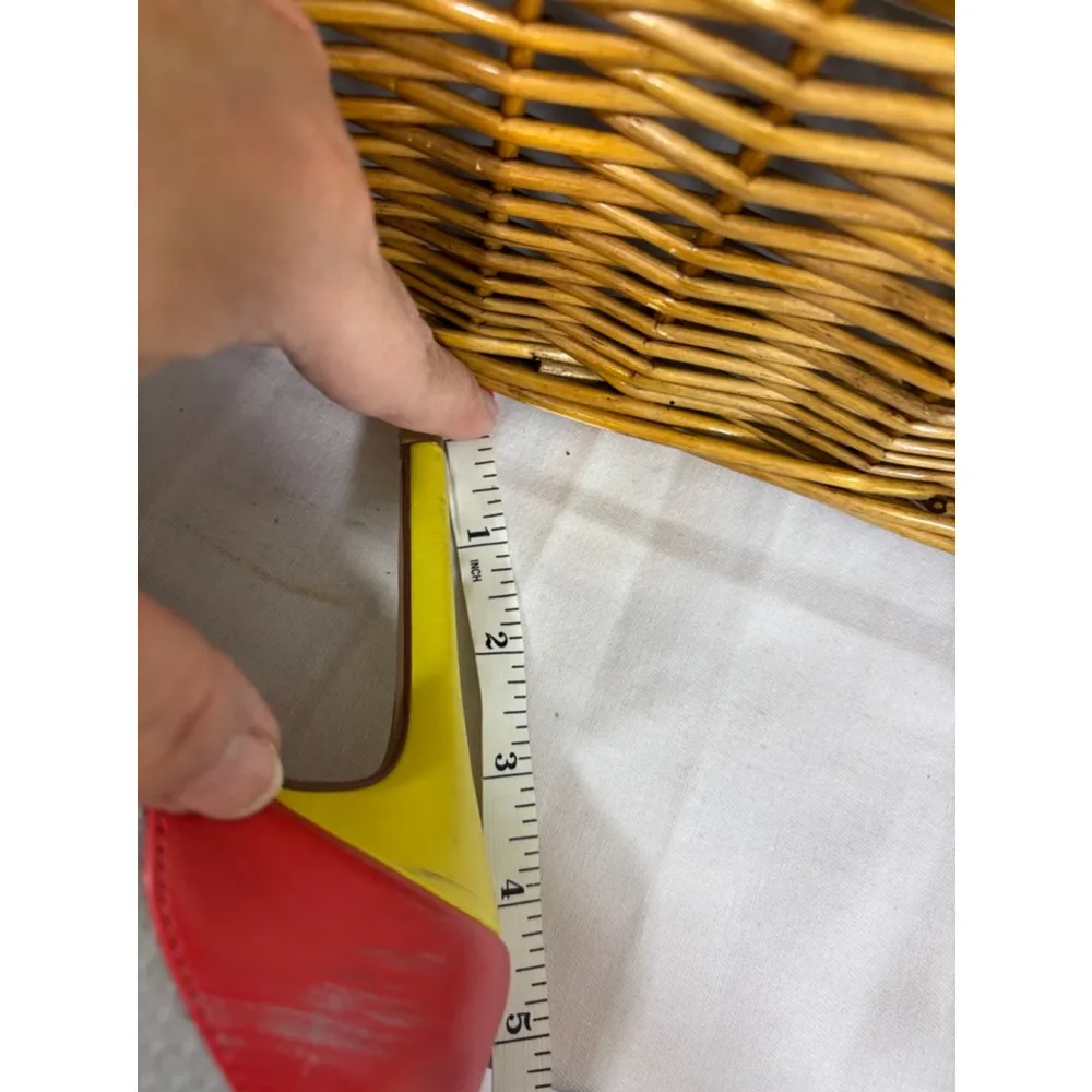 Women's Rock Republic Heels Size 8 Blue Red - Image 7