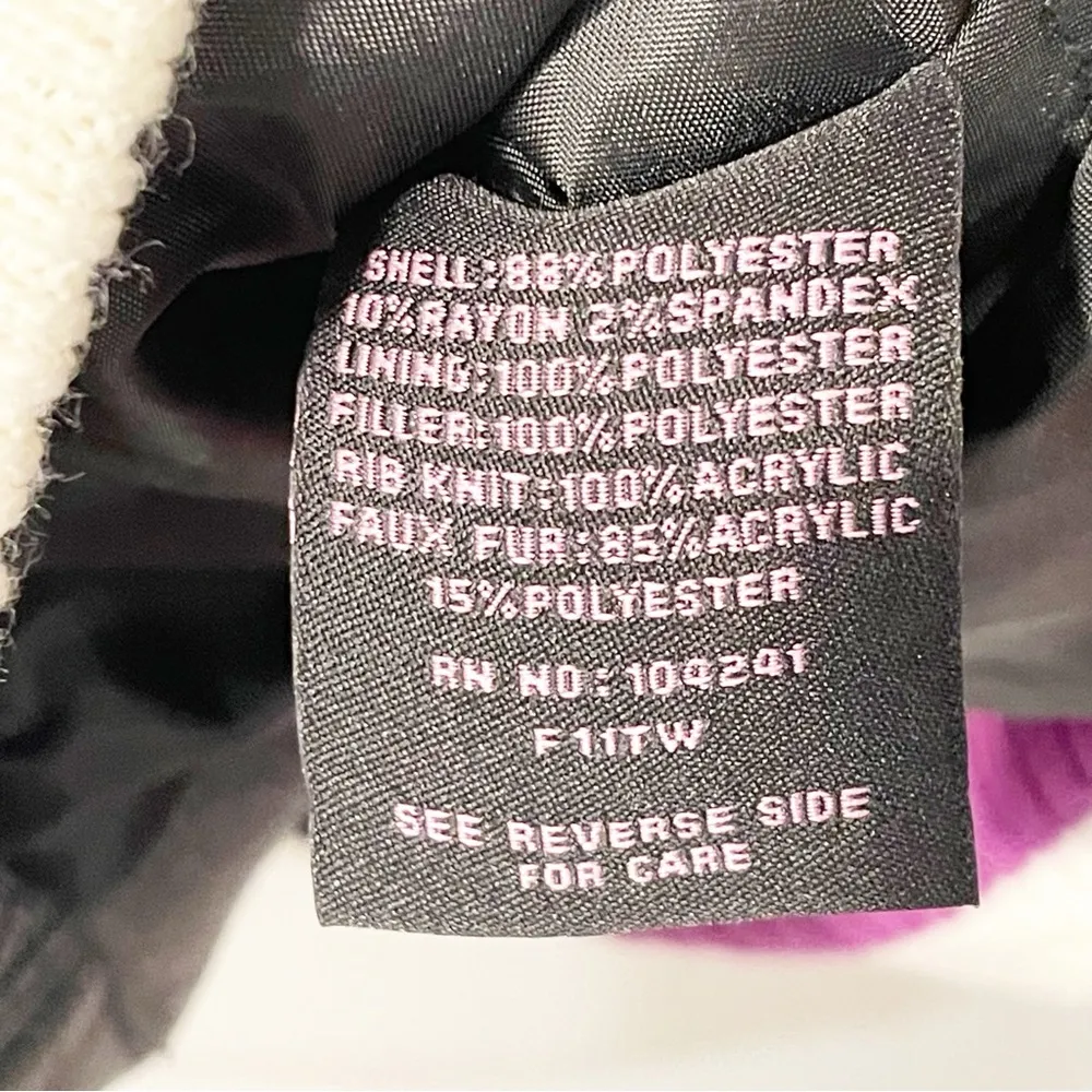 Baby Phat Vintage Hooded Jacket Womens 2X Gray White Full Zip 90s - Image 5