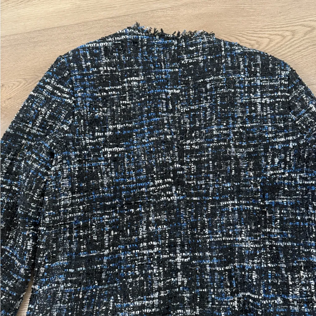 Bagatelle Black and White Tweed Blazer - Image 6