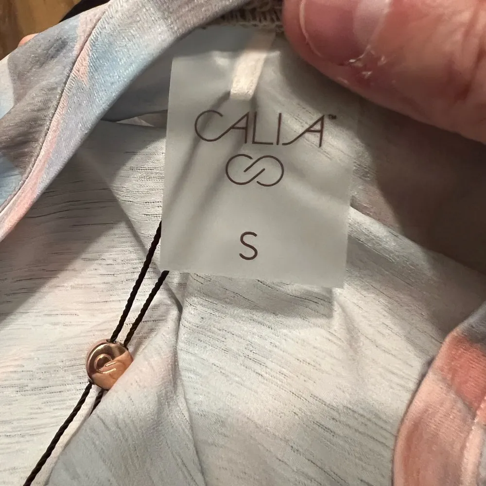 Calia women’s trapeze performance tank size small in mother of pearl - Image 7