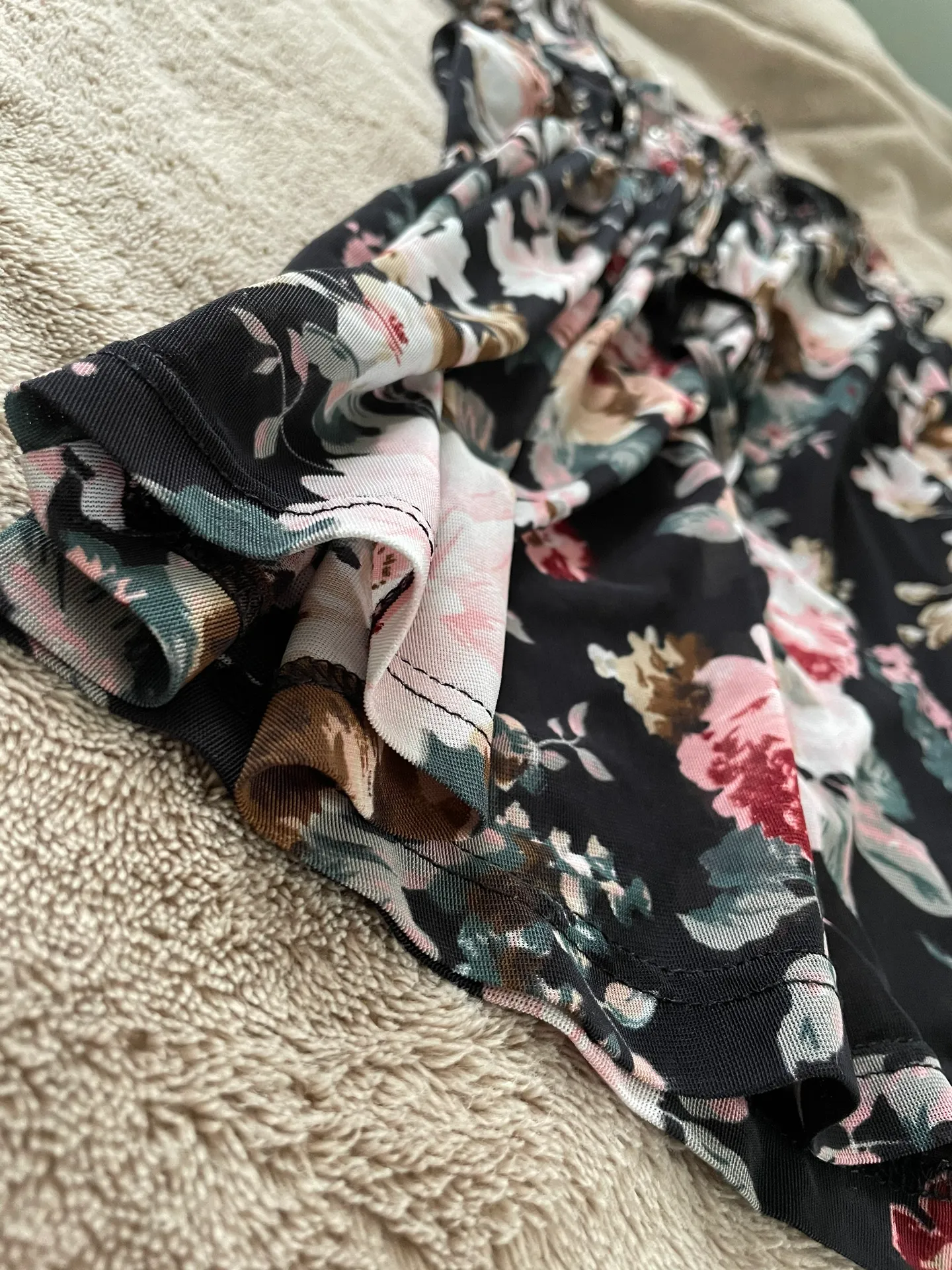 Siren Lily Sheer Maternity Blouse - Image 4