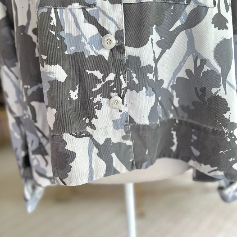 Laurie Felt Gray Camo Hi Low Swing Jacket 2 - Image 6