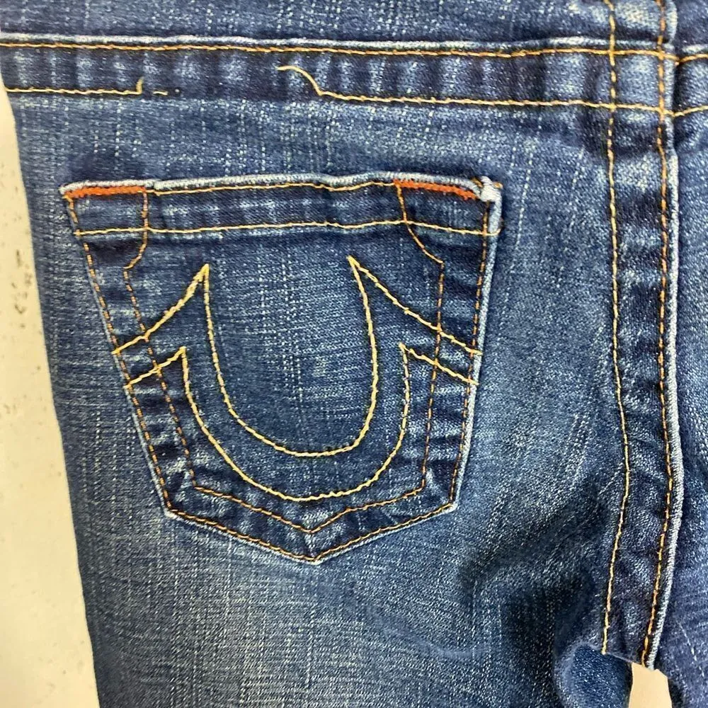 #321 TRUE RELIGION Straight Jeans - Image 7