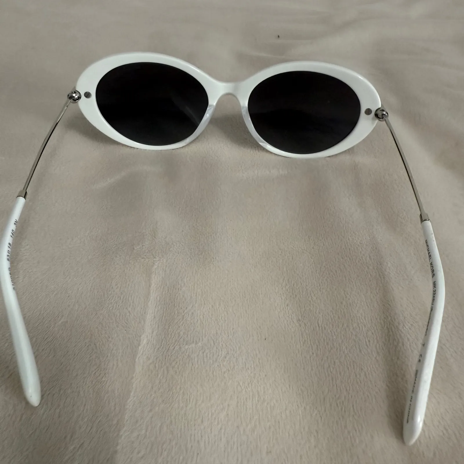 Michael‎ Kors Rockaway White Cat Eye Sunglasses MK2245U Designer - Image 9