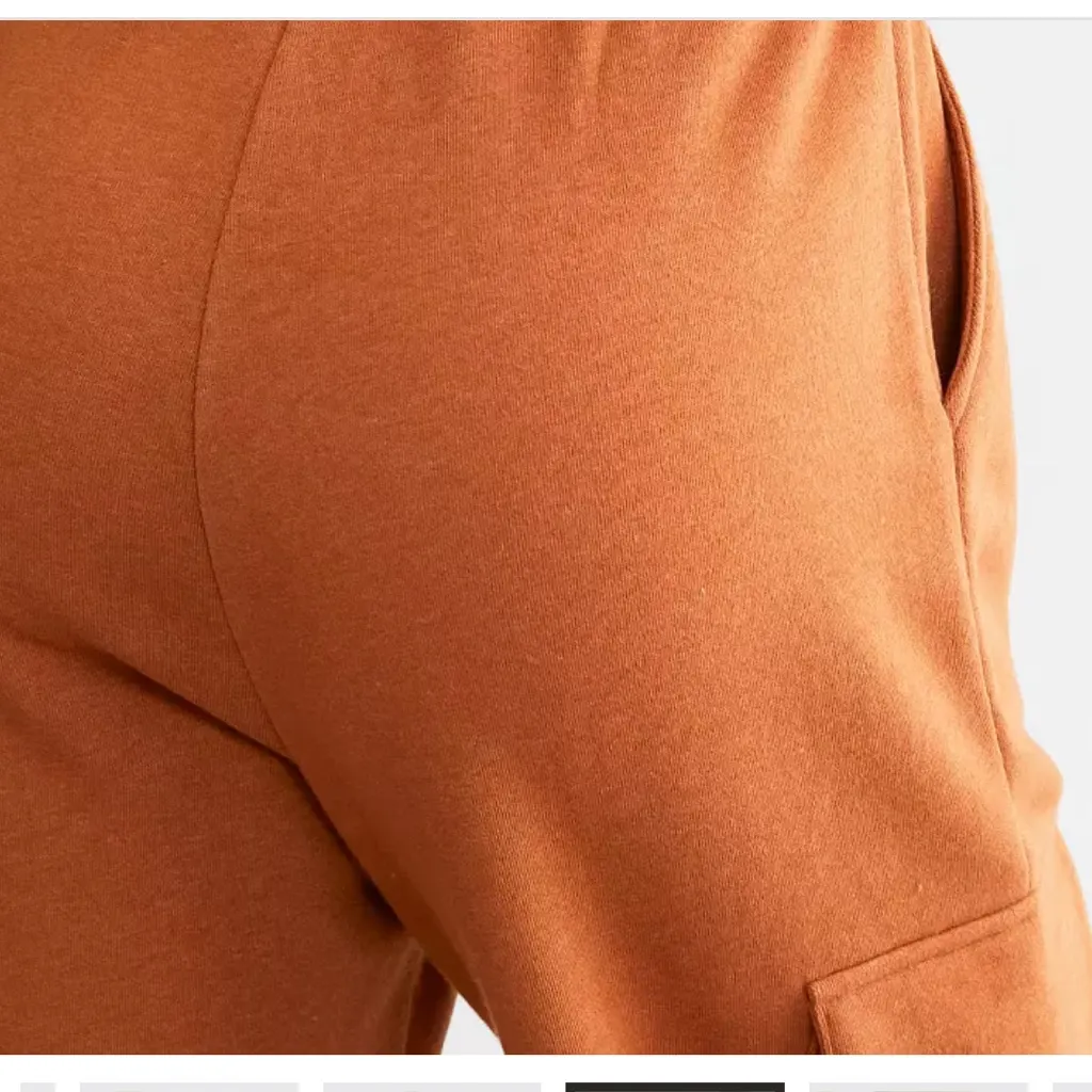 Gilded Intent (Buckle)  Rust Jogger Pants size medium. - Image 4