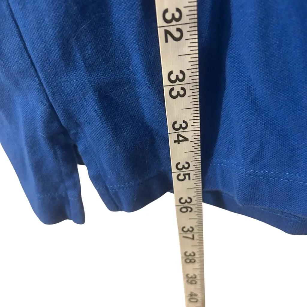 Royal Blue Tommy Hilfiger Collared Polo Style Dress Women’s Size Large Design! - Image 3