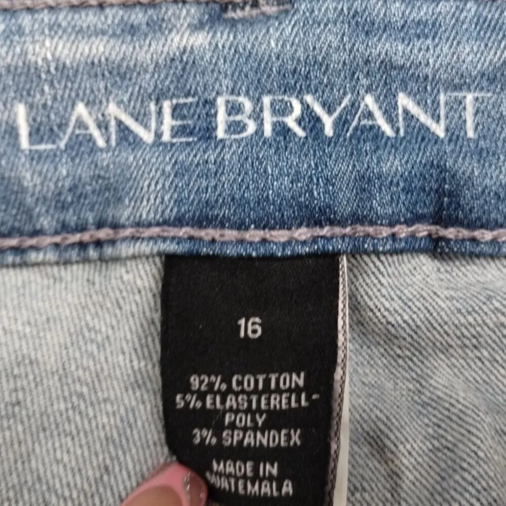 Lane Bryant Women's Blue Pants/Boyfriend Jeans Sz16 SKU 3239 - Image 5