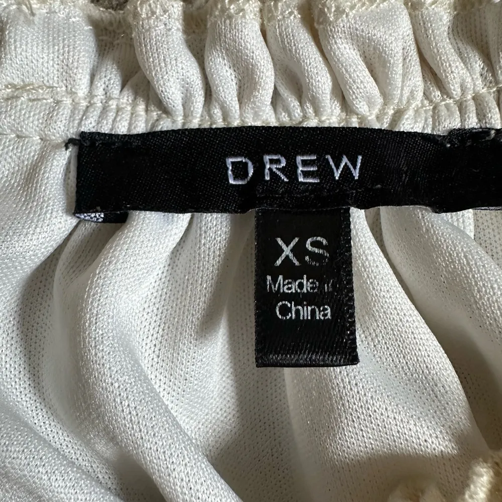 DREW Anthropologie Naomi Vintage Floral Cream Maxi Dress XS - Image 10