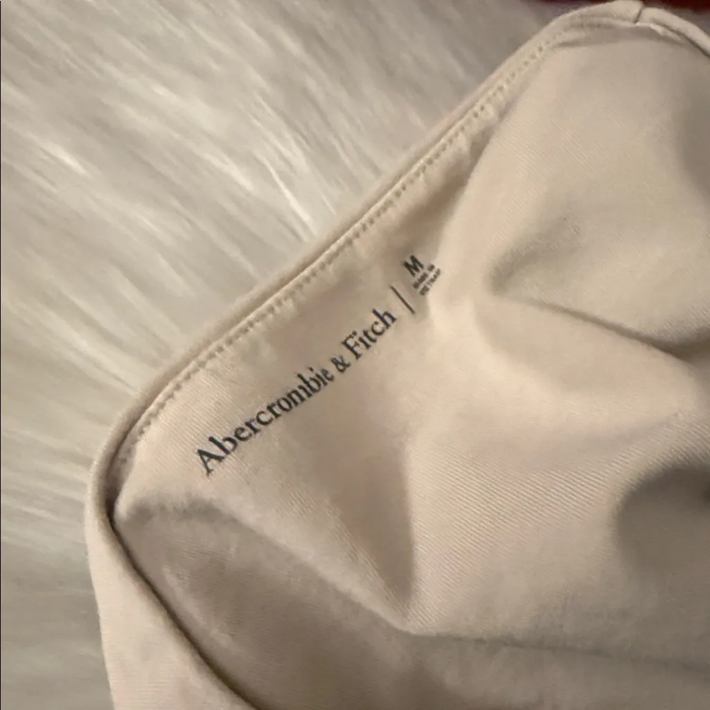 Abercrombie Taupe Short Sleeve Seamless Bodysuit - Image 7