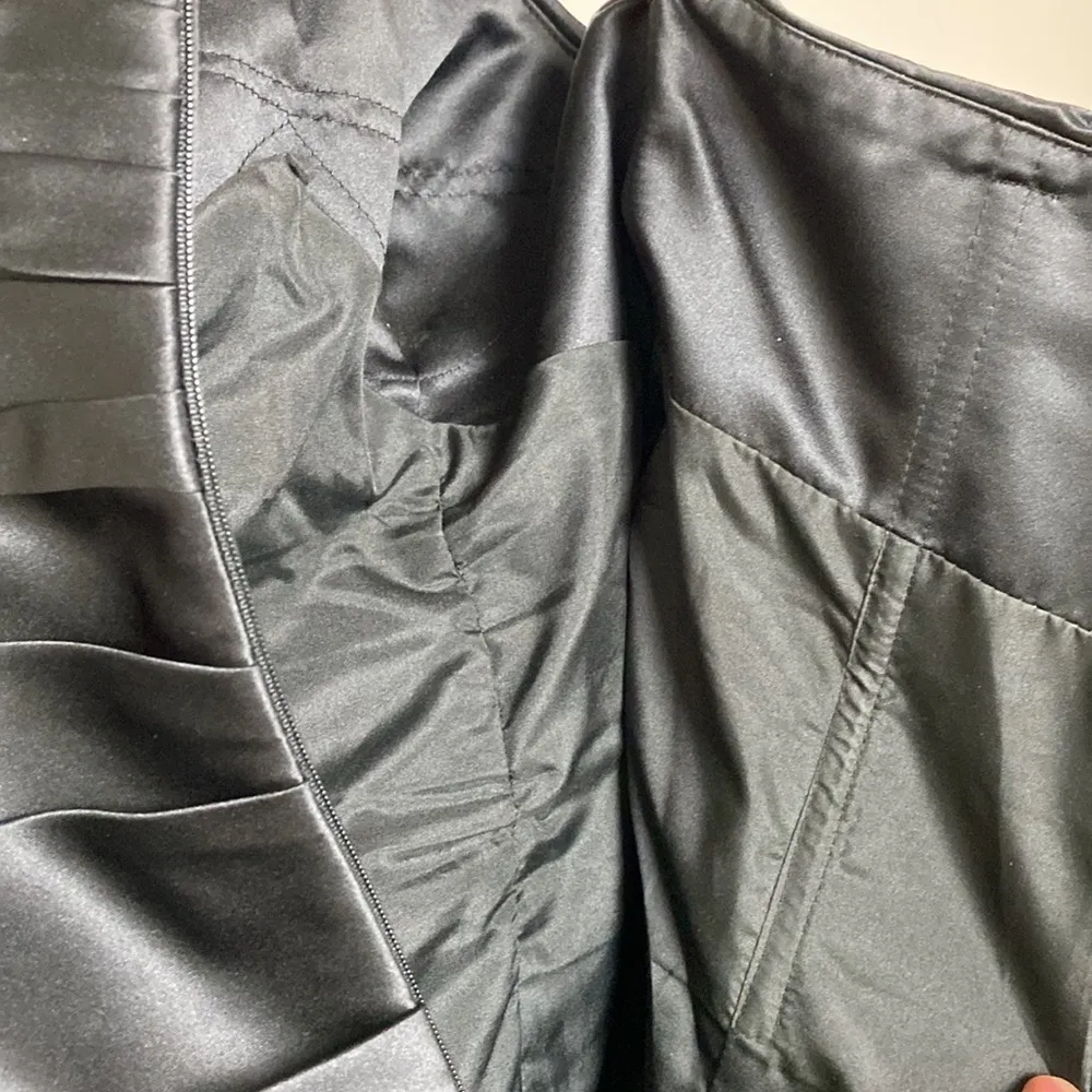 Bill Levkoff Black One Shoulder Dress‎ - Image 10