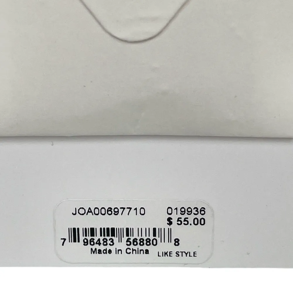 Fossil Mama Rhinestones Pendant Chain Necklace Gold Tone - Image 6