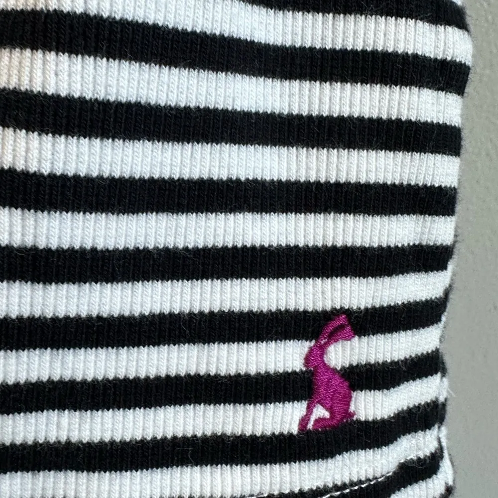 Joules black and white striped turtleneck size 12 - Image 2