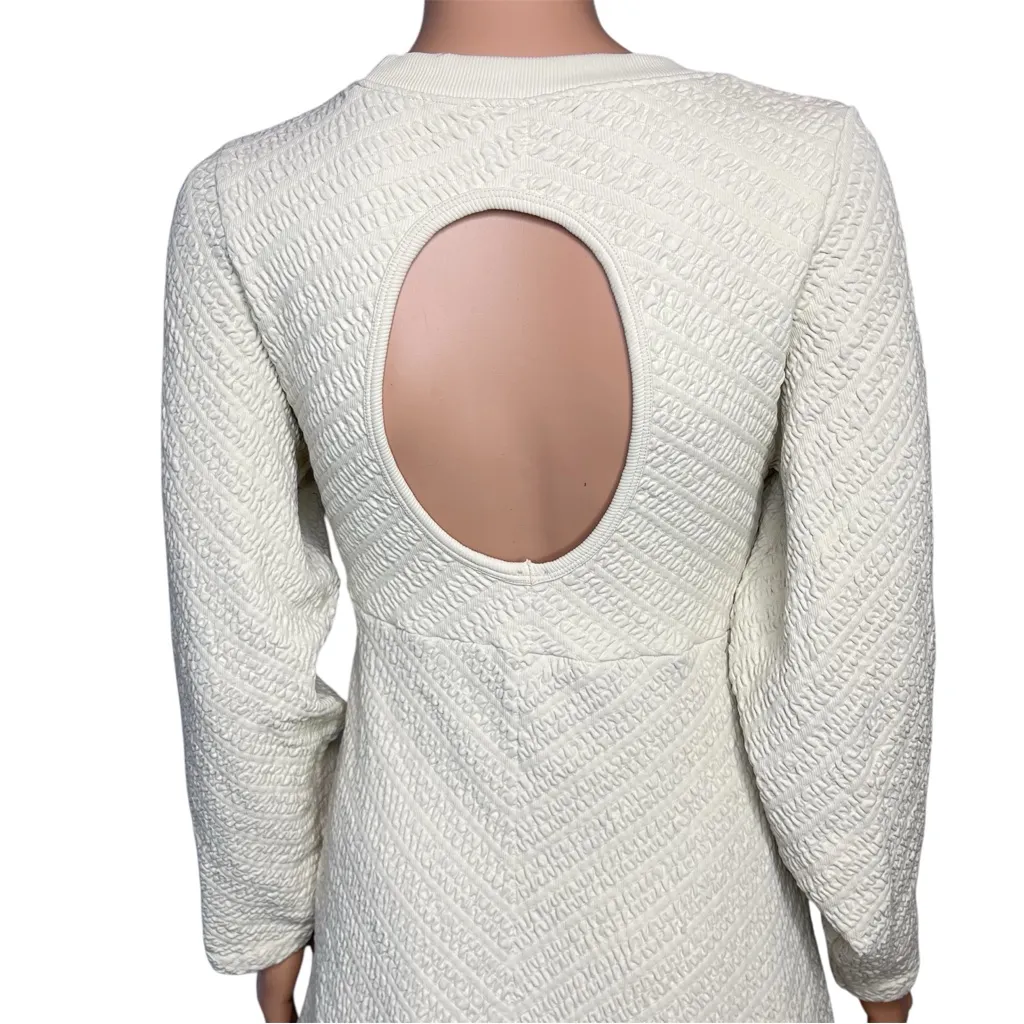 Free People Gabby Seamless Sweater Midi Dress NWT Ivory size M/L - Image 8