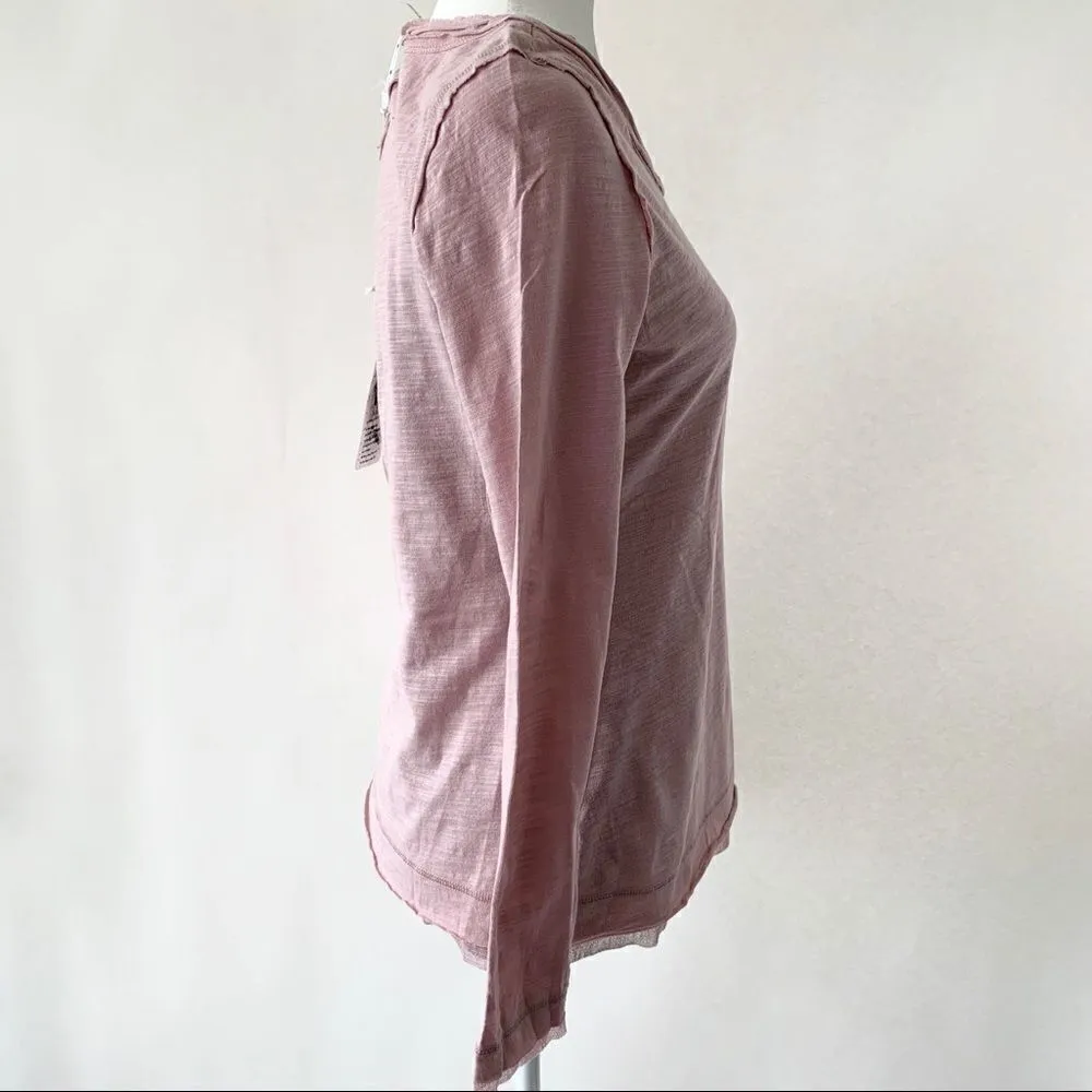 Mur Mur Monoreno Boutique Pink Long Sleeve Tee - Image 6