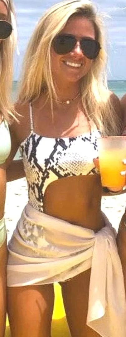 Boutique Brand New Connected Snakeskin Bikini ★ - Image 2