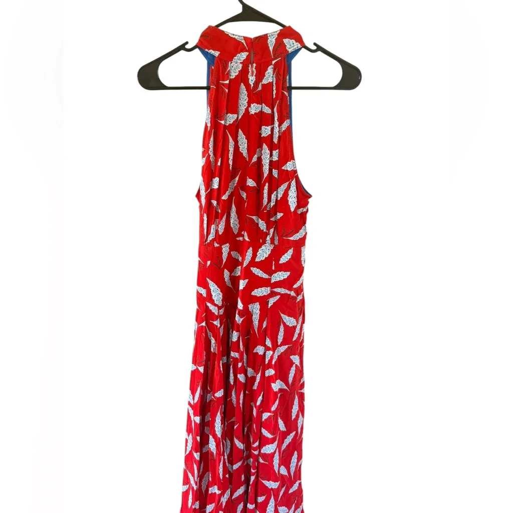 Diane von Furstenberg Nicola Dress in Mason Signature Red - Image 4