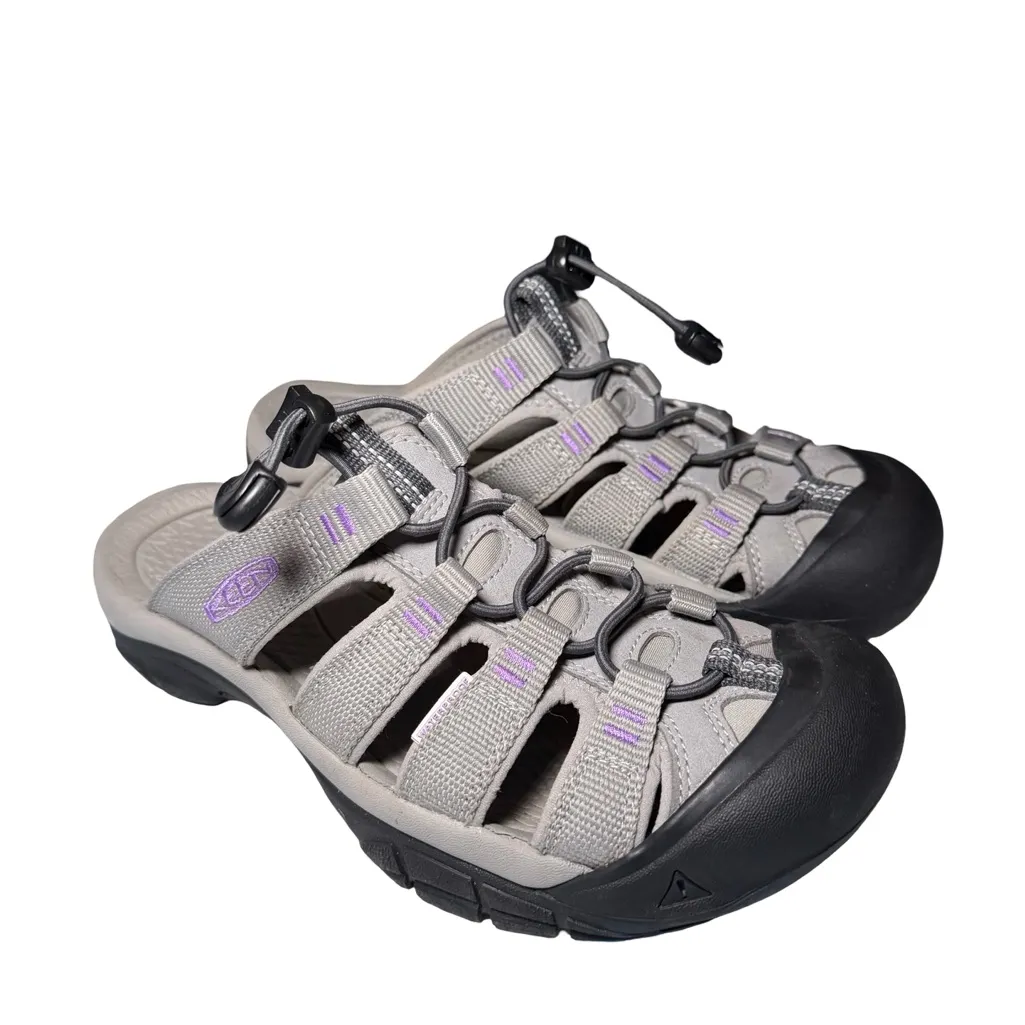 KEEN  Newport Slide Women's Gray and Purple Hiking Sandals Size 7 - Image 4