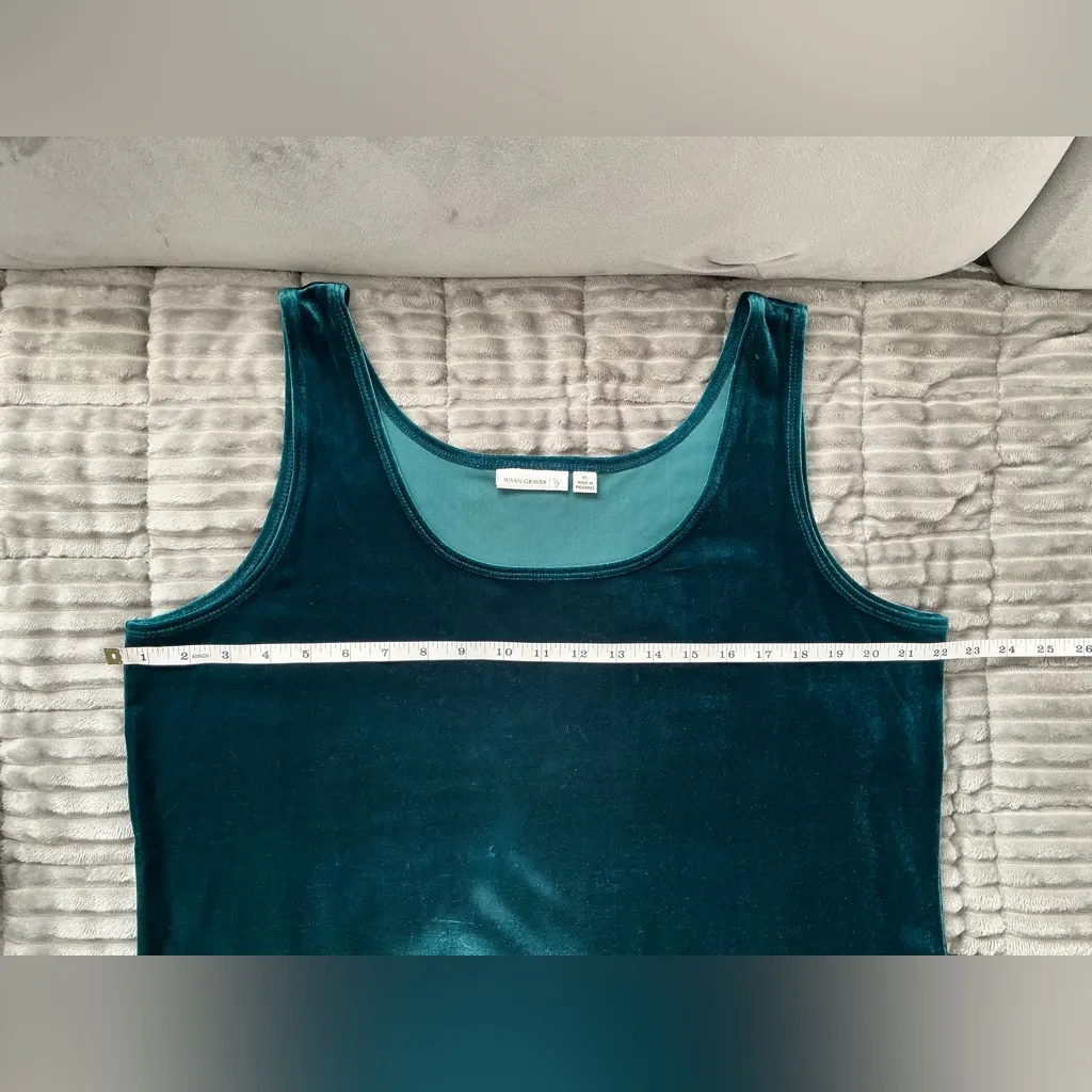 Velvet tank top💚NICE COLOR💚 - Image 5
