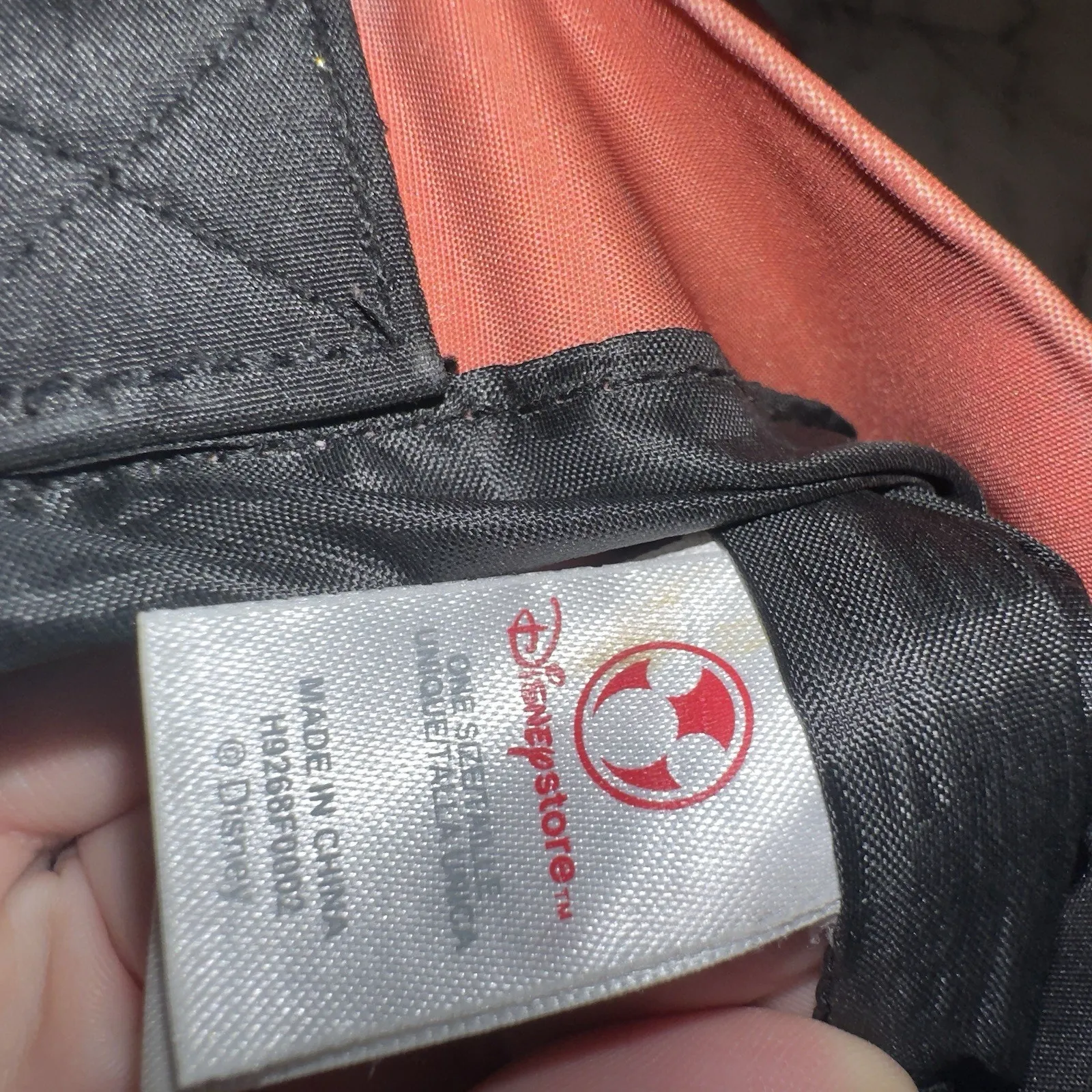 Disney Store Villains Maleficent Tote Bag Handbag Sequins 15"x16" Vintage - Image 7