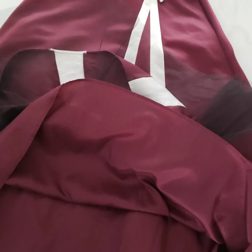 Jessica Mcclintock For Gunne Sax satin gown 90s vintage - Image 11