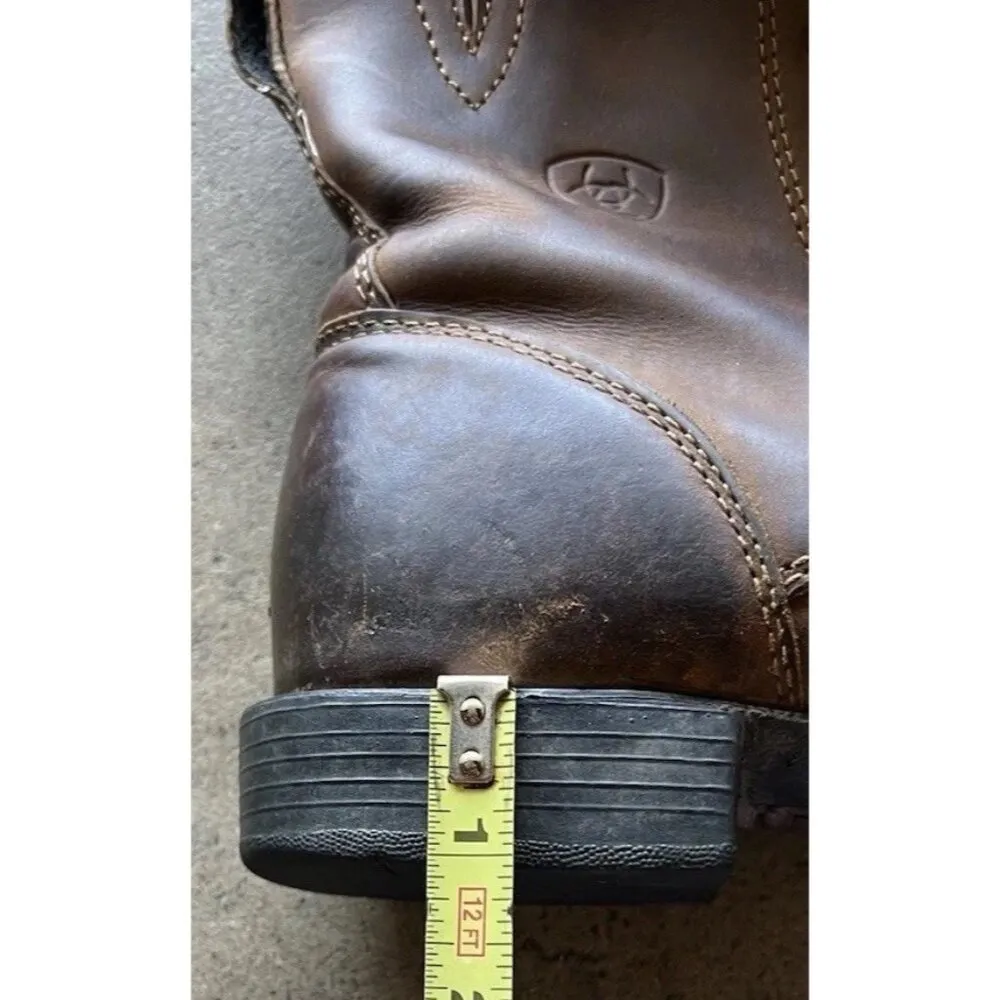 Ariat Heritage Lacer II Riding Lace Boots Women’s Size 8 Distressed Brown 33505 - Image 8