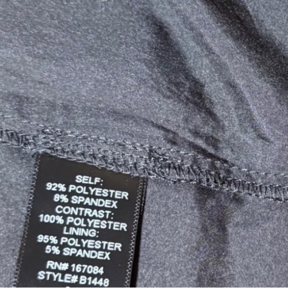 Pomander Place Lillith Black Maxi Dress XS NWT Lace Trim Formal Holiday Glam - Image 9