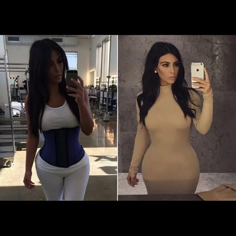 Waist Trainer High compression size S Blue - Image 10