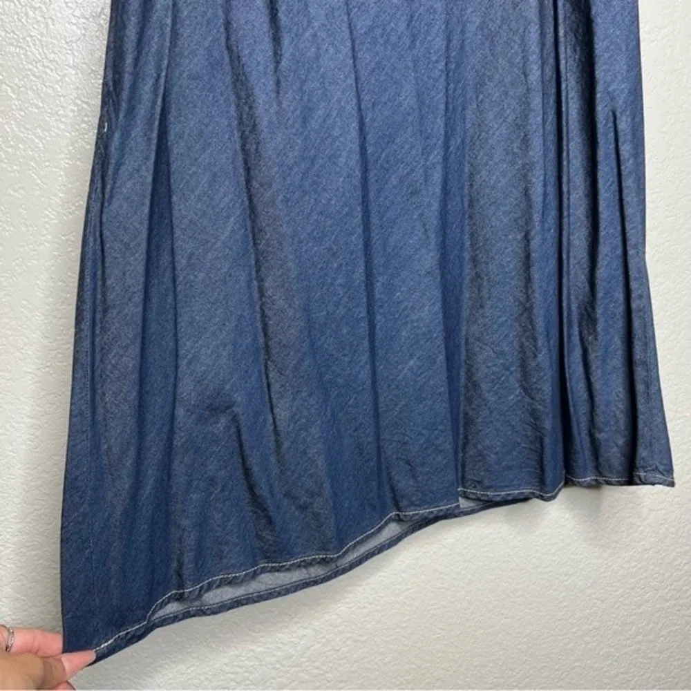 Faded Glory Y2K  Denim Cinched Dress size XL NEW - Image 6