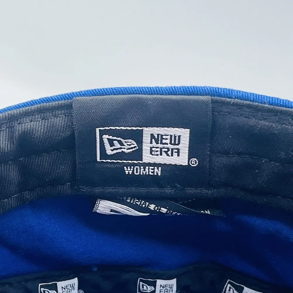 New Era Women’s Hat New York Giants 100% Cotton Blue Railroad Welder Beret - Image 5