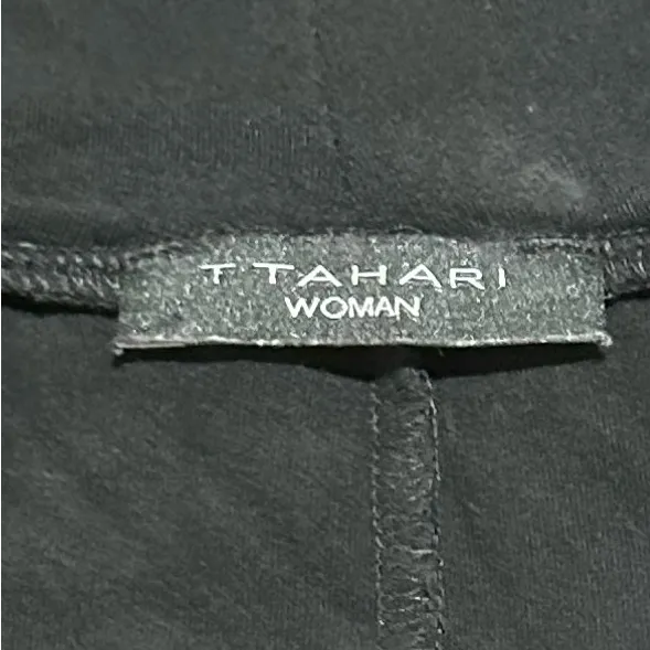 Tahari Black Cowl Neck Tunic 2X basic minimalist office career plus Lagenlook - Image 3